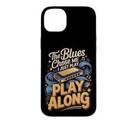 The Blues Chose Me I Just Play Along Harmonica Case for iPhone 14 Plus