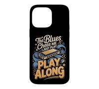 The Blues Chose Me I Just Play Along Harmonica Case for iPhone 14 Pro Max
