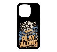 The Blues Chose Me I Just Play Along Harmonica Case for iPhone 15 Pro
