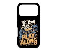 The Blues Chose Me I Just Play Along Harmonica Case for iPhone 17 Pro