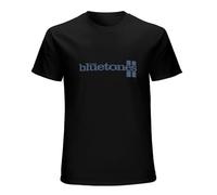 The Bluetones Mens T-Shirt Printed Graphic Top Unisex Black Tee M