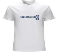 The Bluetones Mens T-Shirt Printed Graphic Top Unisex Tee White M