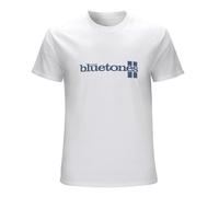 The Bluetones Mens T-Shirt Printed Graphic Top Unisex White Tee S