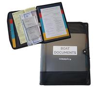 The Boat Galley Boat Document Organizer - Large Size (Grey)