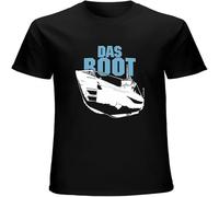 The Boat u96 German U Boat Movie Mens T Shirt Printed Graphic Top Unisex Tee Black XXL