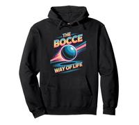 The Bocce Way Of Life Boccia Ball Art Pullover Hoodie