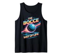 The Bocce Way Of Life Boccia Ball Art Tank Top