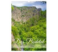 The Bode Valley - The Grand Canyon of the East UK-Version (Wall Calendar 2026 DIN A3 Portrait), CALVENDO 12 Month Wall Calendar