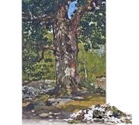 the Bodmer Oak by Monet 1000 Pieces Puzzles for Adults & Teenager Teenager Man Woman Gift 1000pcs (75x50cm)