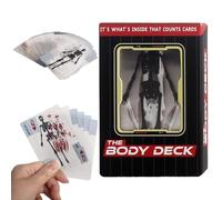 The Body Deck Funny Transparent Playing Cards Human Anatomy Skeleton