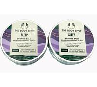 The Body Shop 2 Sleep Bedtime Balm Cream 30g Set Lavender Essential Oils Vegan