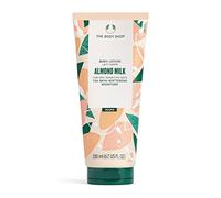 The Body Shop Almond Milk (1x 200ml), Body Moisturiser with Shea Butter, Body Cream for Dry Sensitive Skin, 72H Nourishing Moisture, Body Care, Non-Greasy Vegan Formula, Dermatologically Tested
