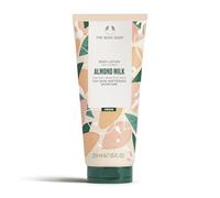 The Body Shop Almond Milk 200ml | Body Moisturiser with Shea Butter, Body Cream for Dry Sensitive Skin, 72H Nourishing Moisture, Body Care, Non-Greasy