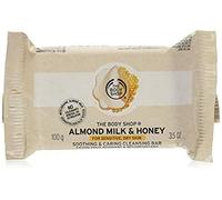 The Body Shop Almond Milk & Honey Soap Bar, Cleansing Bar Soap for Sensitive, Dry Skin, 3.5 oz.