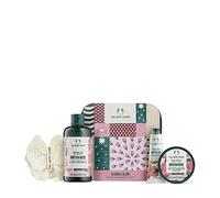 The Body Shop Bloom & Glow British Rose Essentials Body Care Holiday Gift Set, Vegan, 5-Piece Set