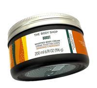 The Body Shop Body Boost Body Cream, Mandarin and Bergamot, moisturise which uplift your skin and Boost positive energy 200 ml