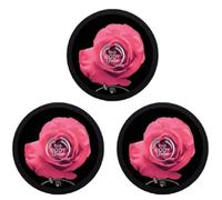 The Body Shop British Rose Body Butter - 3×50ml Travel Set | 96hr Moisture | Vegan & Cruelty-Free | With English Rose Extract & Fair Trade Shea | Non-Greasy Floral Glow