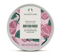 The Body Shop British Rose Body Butter 400ml | Body Moisturiser with Shea Butter, Body Cream for Normal Skin, 96H Nourishing Moisture, Body Care
