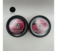 The Body Shop British Rose Instant Glow Body Butter Duo 2 x 50ml Discontinued