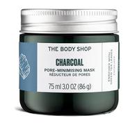 The Body Shop Charcoal Pore-Minimising Mask 75ml | Clay Face Mask for Pores, Exfoliating Charcoal Mud Mask for Face, Skincare Cleansing Treatment for All Skin Types