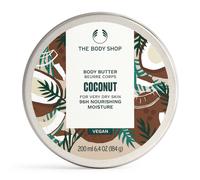 The Body Shop Coconut Body Butter (1x 200ml), Body Moisturiser with Shea Butt...