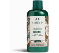 The Body Shop Coconut Shower Cream (1x 250ml), Shower Cream Body Wash for Dry S