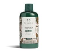 The Body Shop Coconut Shower Cream (1x 250ml), Shower Cream Body Wash for Dry Skin, Shower Gel with 91% Natural Origin, Vegan Body Care for Sensitive Skin