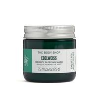 The Body Shop Edelweiss Bouncy Sleeping Mask (1x 75ml), Overnight Face Mask with Edelweiss & Hyaluronic Acid, Hydrating Face Cream for Dry Skin, Vegan Night Mask Skincare