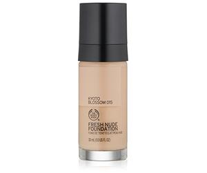 The Body Shop Fresh Nude Foundation, Shade 15 Kyoto Blossom, 1 Ounce Fluid Ounce