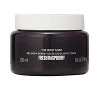 The Body Shop Fresh Raspberry Gel Body Scrub vegan Fruity, pulpy texture smoothing, softening exfoliation 250ml