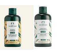 The Body Shop Ginger Shampoo Conditioner Set 250ml each Vegan new formula itchy scalp anti dandruff