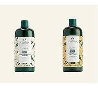 The Body Shop Ginger Shampoo Conditioner Set 400ml each Vegan new formula itchy scalp anti dandruff