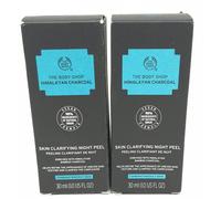 THE BODY SHOP Himalayan Charcoal Skin Clarifying Night Peel SKIN TEXTURE REFINING NIGHT PEEL FOR COMBINATION AND OILY SKIN