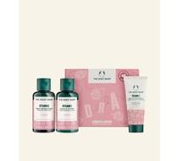 The Body Shop Hydrate Quench Vitamin E Gift Set presents a revitalizing face wash, toner, and day cream, ensuring an indulgent and nourishing skincare experience