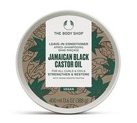 The Body Shop Jamaican Black Castor Oil Leave-In Hair Conditioner, Strengthening, Vegan, with Keratin Protein 400ml