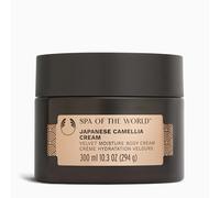 The Body Shop Spa of the World Japanese Camellia Body Cream (1x 300ml), Luxurious Body Moisturiser with Camellia Seed Oil, Velvety Floral Cream for Soft, Supple & Pampered Skin, Vegan