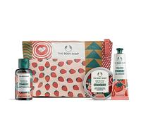 The Body Shop Jolly & Juicy Strawberry Mini Gift Vegan shower gel body butter 3-Piece Set