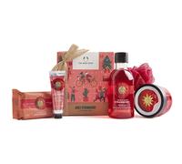 The Body Shop Juicy Strawberry Festive Pampering Essentials Body Yogurt Soap hand cream shower gel Gift SET Christmas 2020