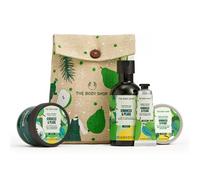 The Body Shop Kindness & Pears Essentials Gift Set, Festive Skincare Treats, Vegan, Pear, Fruity, 4 Items