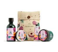 The Body Shop Love & Plums Essentials Gift Set - Pampering Festive Skin care Treats - Vegan - 4 Items