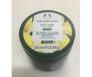 The Body Shop Mango Body Yogurt 200ml For Normal To Dry Skin Free Postage ￼