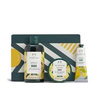 The Body Shop Mango Essentials Nourishing Skincare Gift Set, Shower Gel, Body Yogurt, Hand Balm, Vegan