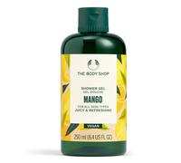 The Body Shop Mango Shower Gel (1x 250ml), Juicy Womens Shower Gel, Tropical scented Body Wash for All Skin Types, Shower Foam with 92% Natural Origin, Vegan Body Care