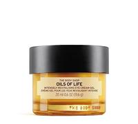The Body Shop Oils of Life Eye Cream Gel (1x 20ml), Brightening Eye Cream for Dark Circles, Hydrating Under Eye Treatment with Caffeine & Seed Oils, 24hr Moisture, Vegan Formula