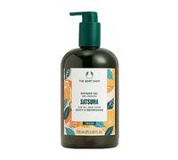 The Body Shop Satsuma Shower Gel Refill (1x 750ml), Zesty Womens Shower Gel, Fruity Citrus Body Wash for All Skin Types, Shower Foam with 92% Natural Origin, Vegan Body Care