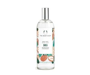The Body Shop Shea Body Mist (1x 100ml), Vegan Body Mist with Nutty Scent, Refreshing Fragrance for Women, Perfect Body Mist Spray, 97% Ingredients of Natural Origin