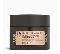 The Body Shop Spa of the World Brazilian Cupuaçu Scrub-in-Oil (1x 400g), Exfoliating Body Scrub with Salt Crystals & Cupuaçu Butter, Luxurious Body Exfoliator for Smooth, Glowing Skin, Vegan