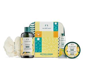 The Body Shop Sweetness & Sunshine Mango Essentials Body Care Holiday Gift Set