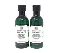 The Body Shop Tea Tree Duo Set 100% Vegan Facial Wash and Mattifying Toner