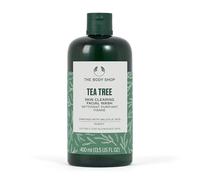 The Body Shop Tea Tree Skin Clearing Facial Wash (1x 400ml), Gel-to-Foam Face Wash for Oily & Blemish-Prone Skin, Enriched with Tea Tree Oil & Salicylic Acid
